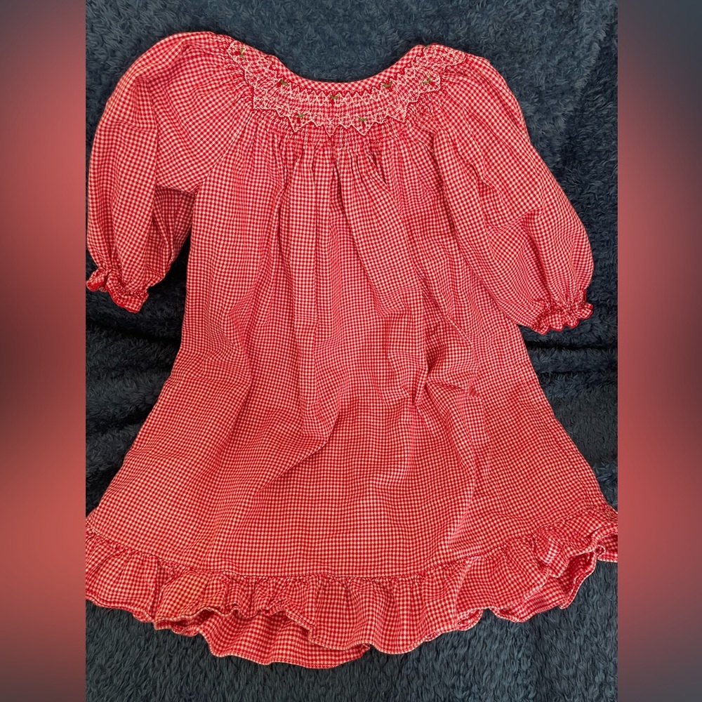 Smocked dress girls size 3